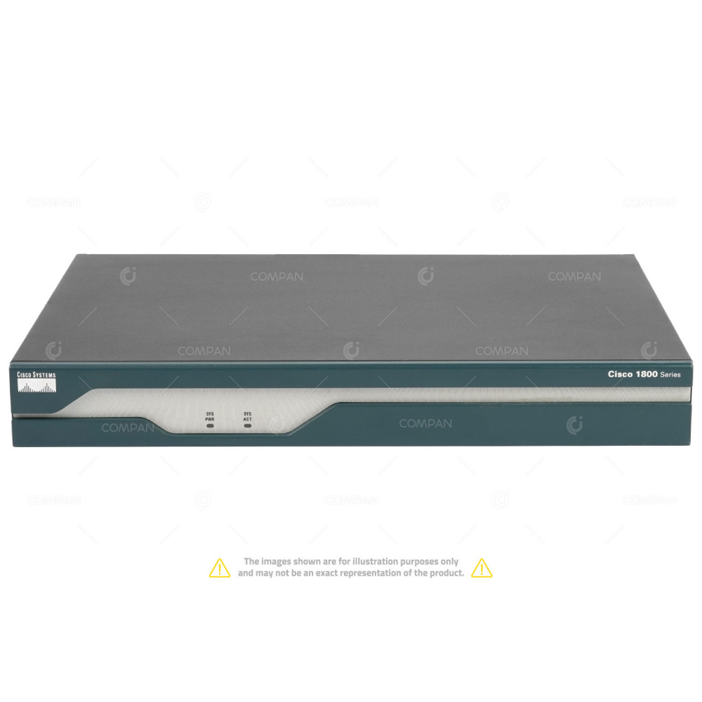 CISCO 1841 INTEGRATED SERVICES ROUTER 2X FE 2X WAN SLOTS 10/100